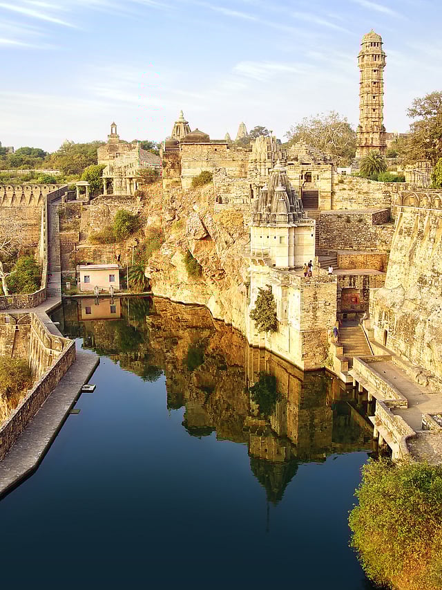 Chittorgarh Fort panoramic hilltop view
