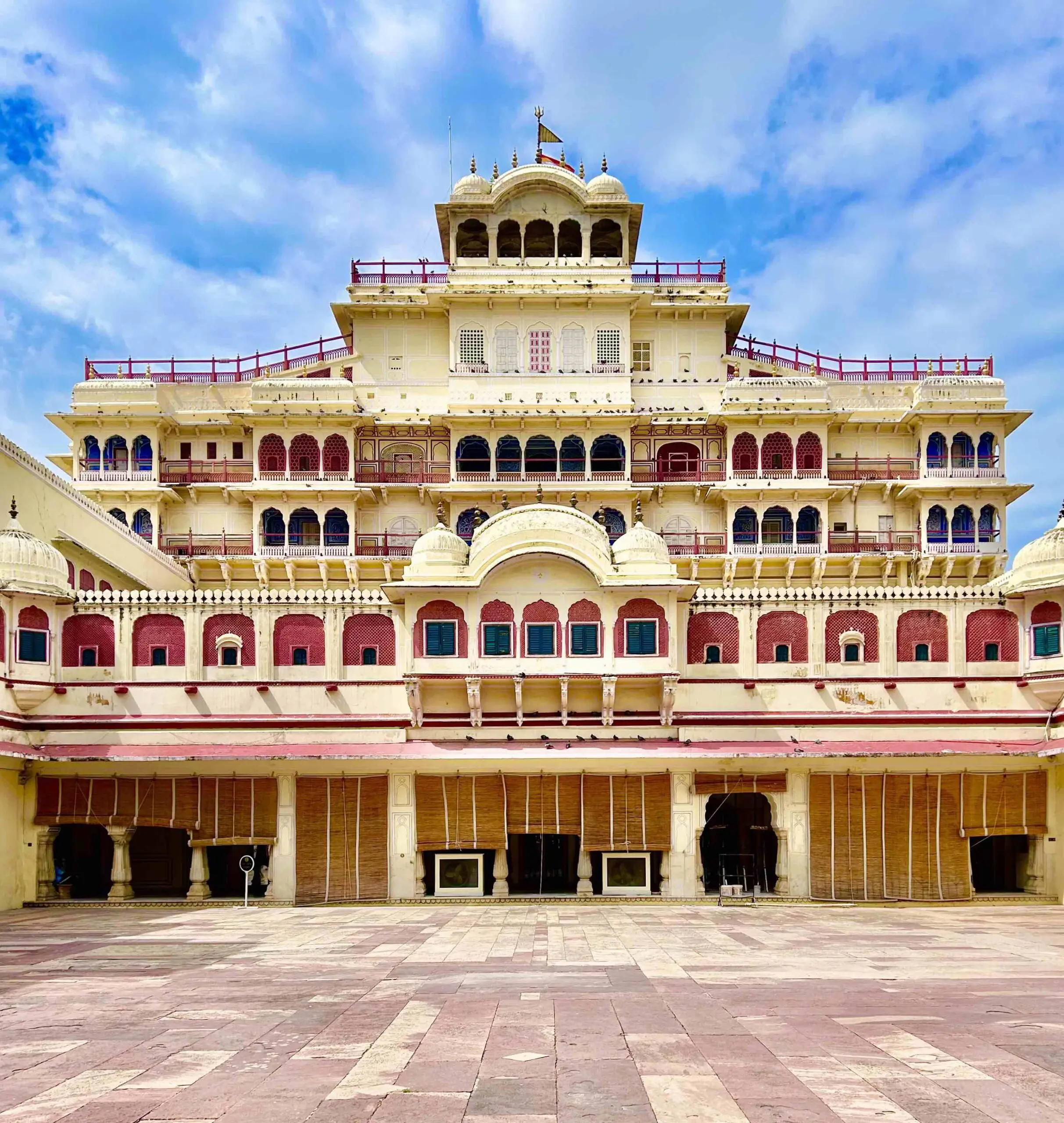 City Palace Jaipur courtyard architecture