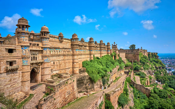 Man Singh Palace Gwalior Fort architecture